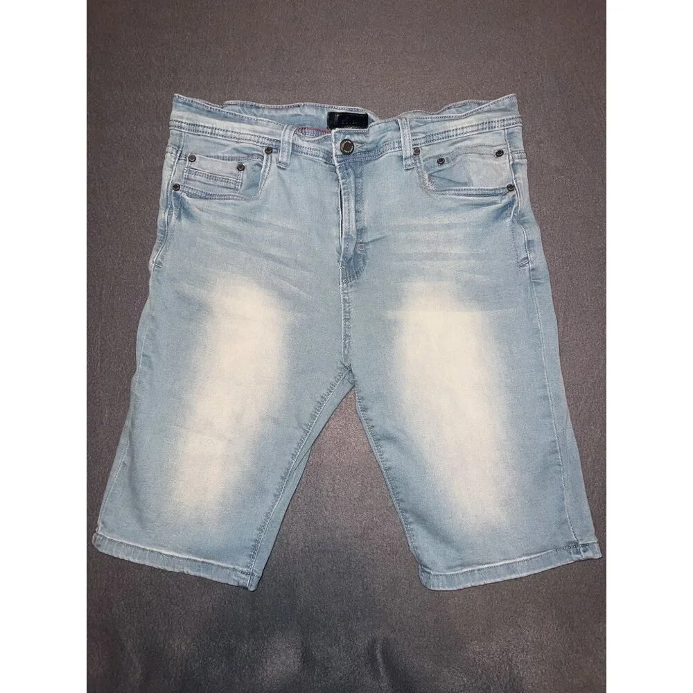 Lot of 3 Men’s Jean Shorts 36 |‎ Levi’s XRAY Steve’s Raw Hem Moto - Picture 8 of 16